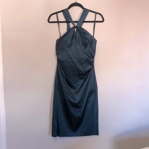 Donna Rico mid length cocktail dress. Super stretchy, form fitting beauty!!